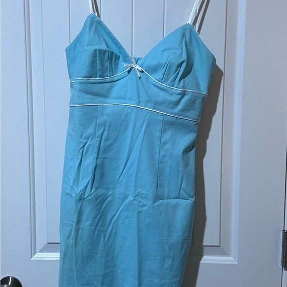Blue Express Spaghetti Strap Dress Size 6 - Picture 1 of 3